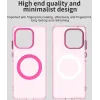 Phonesta HardFrost Back Cover hoesje met MagSafe voor Motorola Edge 60 / Edge 60 Fusion - Mat Roze 3