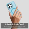 Phonesta HardFrost Back Cover hoesje met MagSafe voor Motorola Moto G56 - Mat Blauw 4