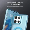 Phonesta HardFrost Back Cover hoesje met MagSafe voor Motorola Moto G56 - Mat Blauw 6