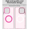 Phonesta HardFrost Back Cover hoesje met MagSafe voor Motorola Moto G56 - Mat Roze 3