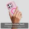 Phonesta HardFrost Back Cover hoesje met MagSafe voor Motorola Moto G56 - Mat Roze 4