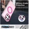 Phonesta HardFrost Back Cover hoesje met MagSafe voor Motorola Moto G56 - Mat Roze 7