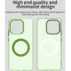 Phonesta HardFrost Back Cover hoesje met MagSafe voor Motorola Moto G86 - Mat Groen 3