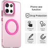 Phonesta HardFrost Back Cover hoesje met MagSafe voor Motorola Moto G86 - Mat Roze 5