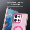 Phonesta HardFrost Back Cover hoesje met MagSafe voor Motorola Moto G86 - Mat Roze 6