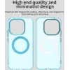 Phonesta HardFrost Back Cover hoesje met MagSafe voor Xiaomi 15T - Mat Blauw 3