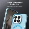 Phonesta HardFrost Back Cover hoesje met MagSafe voor Xiaomi 15T - Mat Blauw 6