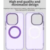 Phonesta HardFrost Back Cover hoesje met MagSafe voor Xiaomi 15T - Mat Paars 3