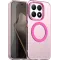 Phonesta HardFrost Back Cover hoesje met MagSafe voor Xiaomi 15T - Mat Roze
