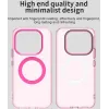 Phonesta HardFrost Back Cover hoesje met MagSafe voor Xiaomi 15T Pro - Mat Roze 3
