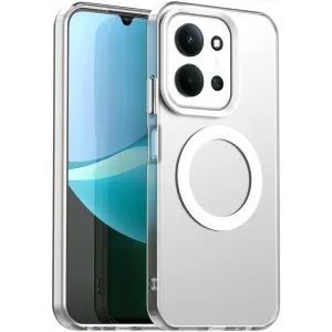 Phonesta HardFrost Back Cover hoesje met MagSafe voor Xiaomi Redmi 15C / Xiaomi Poco C85 - Mat Wit