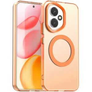 Phonesta HardFrost Back Cover hoesje met MagSafe voor HONOR 400 - Mat Oranje