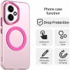 Phonesta HardFrost Back Cover hoesje met MagSafe voor HONOR 400 - Mat Roze 5