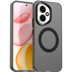 Phonesta HardFrost Back Cover hoesje met MagSafe voor HONOR 400 - Mat Zwart