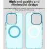 Phonesta HardFrost Back Cover hoesje met MagSafe voor HONOR 400 Lite - Mat Blauw 3