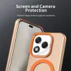 Phonesta HardFrost Back Cover hoesje met MagSafe voor HONOR 400 Lite - Mat Oranje 6