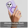 Phonesta HardFrost Back Cover hoesje met MagSafe voor HONOR 400 Lite - Mat Paars 3