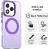 Phonesta HardFrost Back Cover hoesje met MagSafe voor HONOR 400 Lite - Mat Paars 4