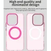 Phonesta HardFrost Back Cover hoesje met MagSafe voor HONOR 400 Lite - Mat Roze 3