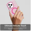 Phonesta HardFrost Back Cover hoesje met MagSafe voor HONOR 400 Lite - Mat Roze 4