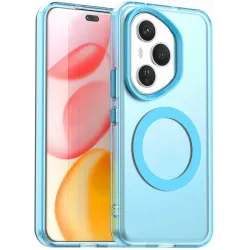 Phonesta HardFrost Back Cover hoesje met MagSafe voor HONOR 400 Pro - Mat Blauw