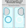 Phonesta HardFrost Back Cover hoesje met MagSafe voor HONOR 400 Pro - Mat Blauw 3