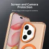 Phonesta HardFrost Back Cover hoesje met MagSafe voor HONOR 400 Pro - Mat Oranje 6