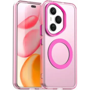 Phonesta HardFrost Back Cover hoesje met MagSafe voor HONOR 400 Pro - Mat Roze