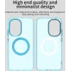 Phonesta HardFrost Back Cover hoesje met MagSafe voor Xiaomi Poco F7 - Mat Blauw 3