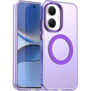 Phonesta HardFrost Back Cover hoesje met MagSafe voor Xiaomi Poco F7 - Mat Paars