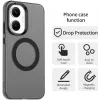 Phonesta HardFrost Back Cover hoesje met MagSafe voor Xiaomi Poco F7 - Mat Zwart 5