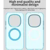 Phonesta HardFrost Back Cover hoesje met MagSafe voor Xiaomi Redmi Note 15 Pro 5G - Mat Blauw 3