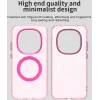 Phonesta HardFrost Back Cover hoesje met MagSafe voor Xiaomi Redmi Note 15 Pro 5G - Mat Roze 2