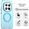 Phonesta HardFrost Back Cover hoesje met MagSafe voor Xiaomi Redmi Note 15 Pro Plus / Xiaomi Poco M8 Pro - Mat Blauw 4