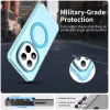 Phonesta HardFrost Back Cover hoesje met MagSafe voor Xiaomi Redmi Note 15 Pro Plus / Xiaomi Poco M8 Pro - Mat Blauw 6