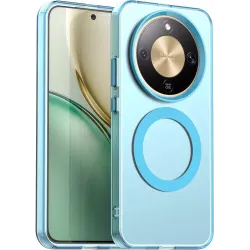 Phonesta HardFrost Back Cover hoesje met MagSafe voor HONOR Magic8 Lite - Mat Blauw
