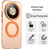 Phonesta HardFrost Back Cover hoesje met MagSafe voor HONOR Magic8 Lite - Mat Oranje 4