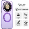 Phonesta HardFrost Back Cover hoesje met MagSafe voor HONOR Magic8 Lite - Mat Paars 4