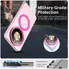 Phonesta HardFrost Back Cover hoesje met MagSafe voor HONOR Magic8 Lite - Mat Roze 6