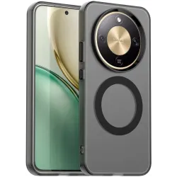 Phonesta HardFrost Back Cover hoesje met MagSafe voor HONOR Magic8 Lite - Mat Zwart