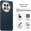 Phonesta IMD Carbon Fiber Back Cover hoesje voor OnePlus 13 - Donkerblauw 3