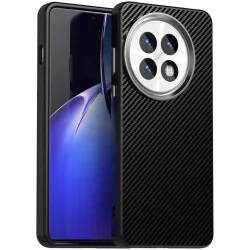 Phonesta IMD Carbon Fiber Back Cover hoesje voor OnePlus 13 - Zwart