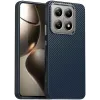 Phonesta IMD Carbon Fiber Back Cover hoesje voor Xiaomi 14T - Donkerblauw
