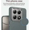 Phonesta IMD Carbon Fiber Back Cover hoesje voor Xiaomi 14T - Grijs 5