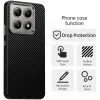 Phonesta IMD Carbon Fiber Back Cover hoesje voor Xiaomi 14T - Zwart 2