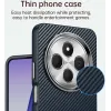 Phonesta IMD Carbon Fiber Back Cover hoesje voor Xiaomi Redmi 14C / Xiaomi Poco C75 - Donkerblauw 5
