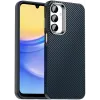 Phonesta IMD Carbon Fiber Back Cover hoesje voor Samsung Galaxy A16 - Donkerblauw