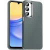 Phonesta IMD Carbon Fiber Back Cover hoesje voor Samsung Galaxy A16 - Grijs