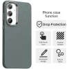 Phonesta IMD Carbon Fiber Back Cover hoesje voor Samsung Galaxy S23 FE - Grijs 2