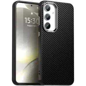 Phonesta IMD Carbon Fiber Back Cover hoesje voor Samsung Galaxy S23 FE - Zwart